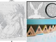 Плакаты, на которых помещается целый текст книги