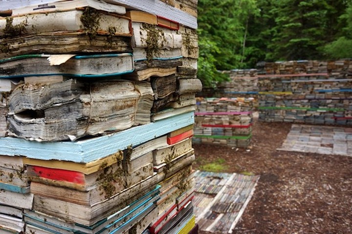 Возвращение книг в природу от Родни ЛаТуреля (Rodney LaTourelle) и Тило Фолкертса (Thilo Folkerts)