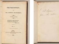 Продан «Франкенштейн» с автографом из коллекции Байрона