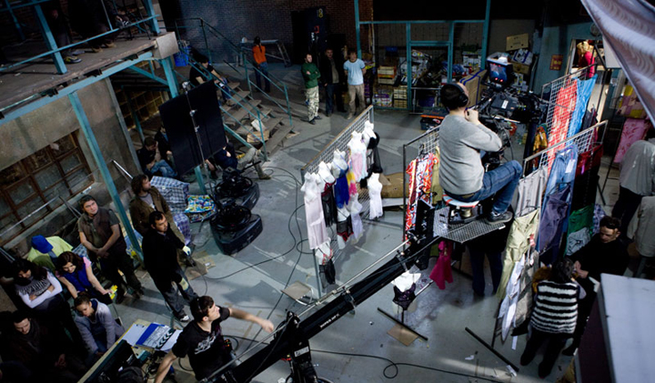 Съемки сериала Черкизона