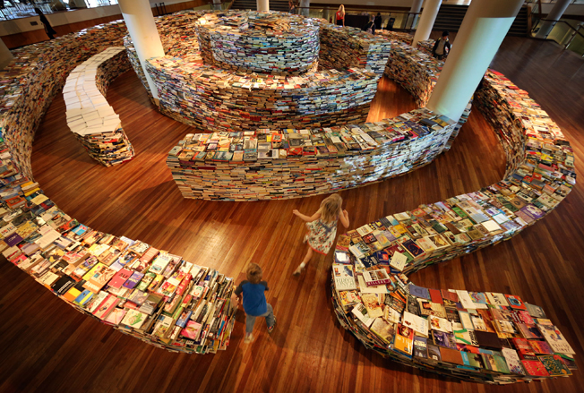 Книжный лабиринт в Лондоне